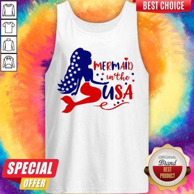 Awesome Mermaid In The USA Tank Top