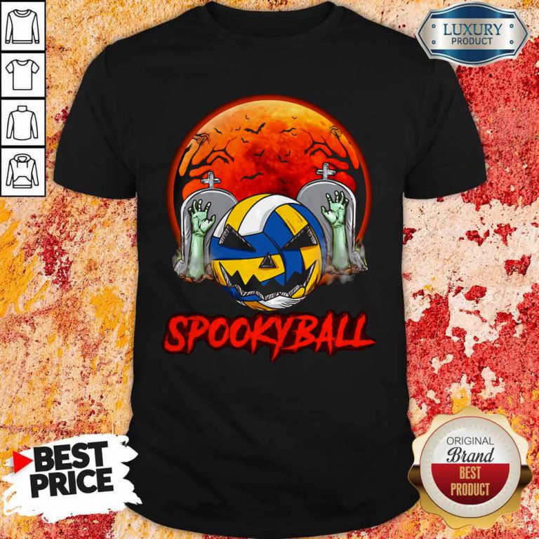 Cute Sookyball Sunset Tomb Ghost Halloween Shirt