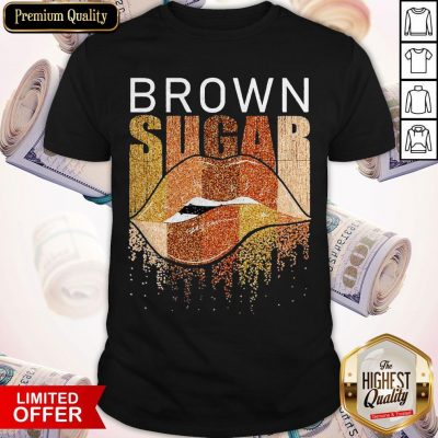 Funny Brown Sugar Lip Diamond Shirt