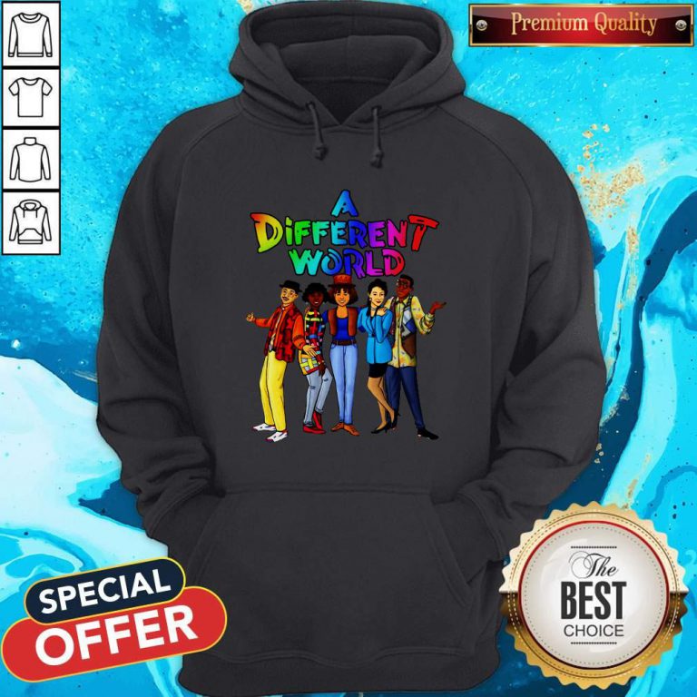 Funny LGBT A Different World Hoodie