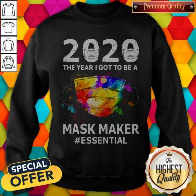 Funny Paint 2020 Mask Maker #Essential Sweatshirt