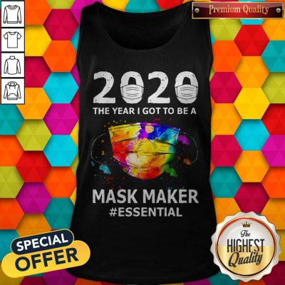 Funny Paint 2020 Mask Maker #Essential Tank Top