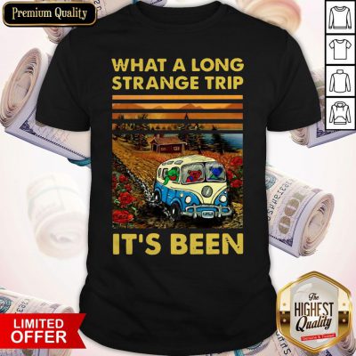 Funny What A Long Strange Trip It’s Been Vintage Shirt