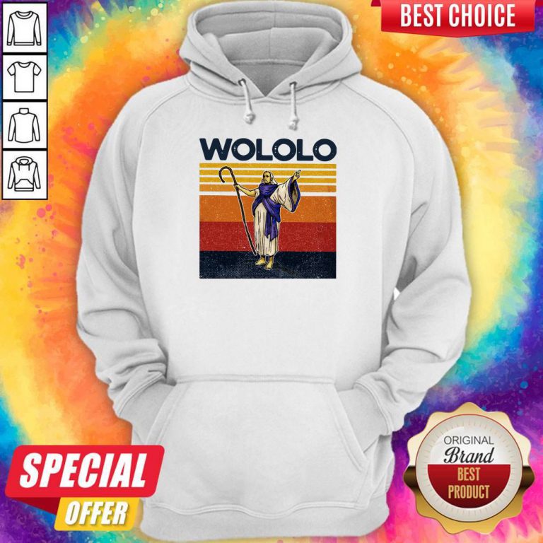 Funny Wololo Vintage Hoodie