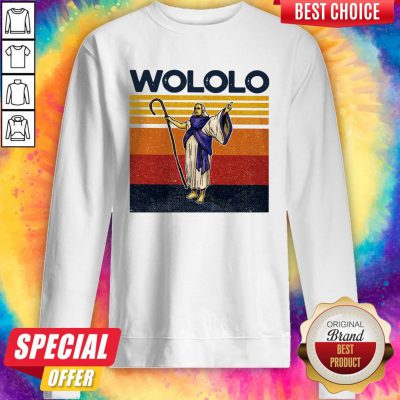 Funny Wololo Vintage Sweatshirt