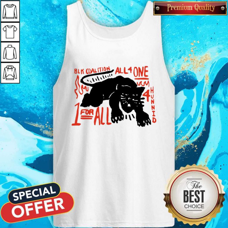 Nice Panther Black Coalition All For One Tank Top