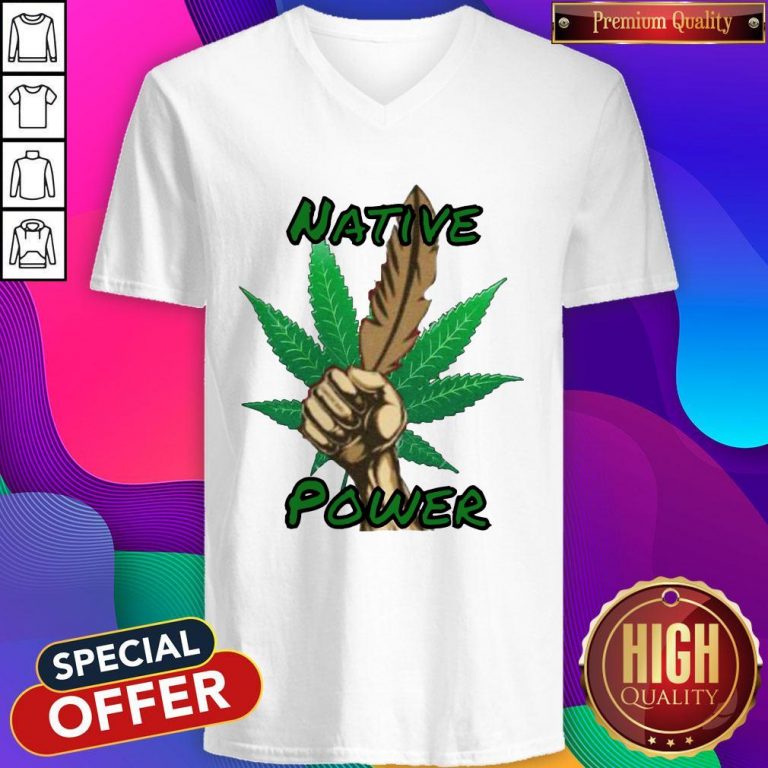 Nice Weed Native Power V-neck