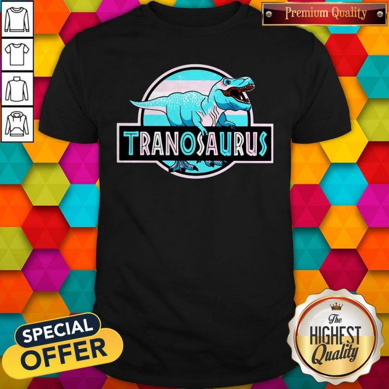 Official LGBT Tranosaurus Shirt