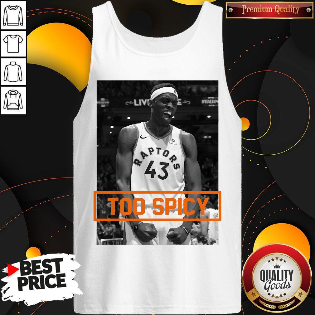 Official Pascal Siakam TOO SPICY Tank Top