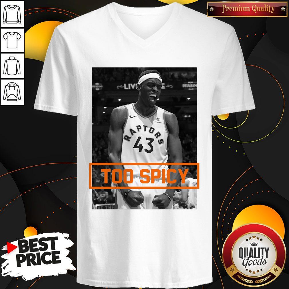 Official Pascal Siakam TOO SPICY V-neck