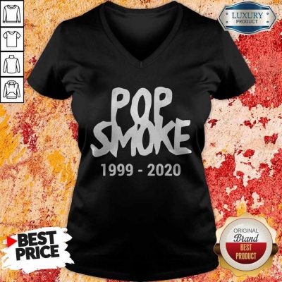 Official Pop Smoke 1999 2020 V-neck