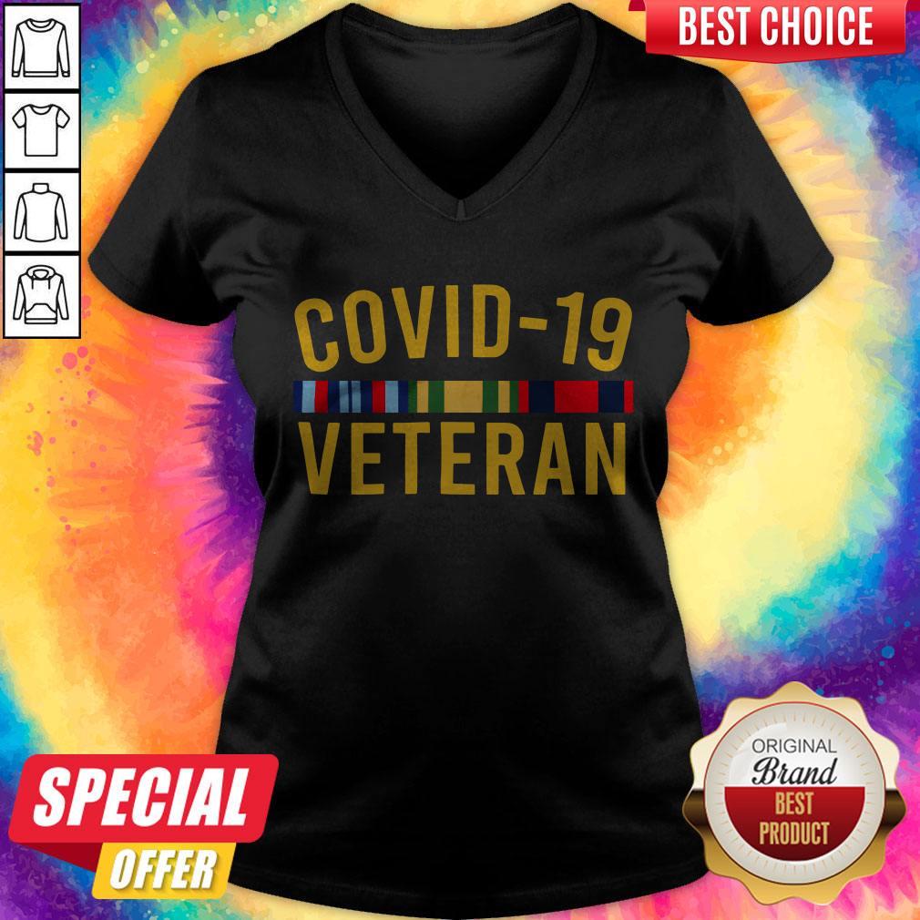 Premium COVID-19 Vetean V-neck