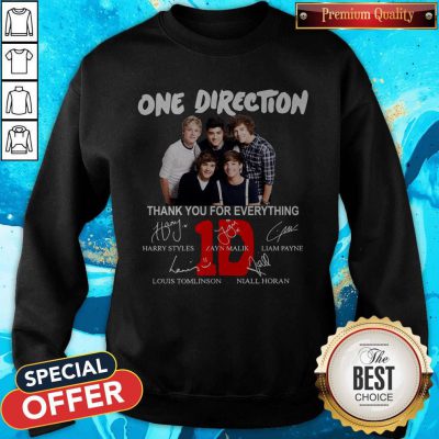 Pretty One Direction Thank You For Every Thing Sweatshirt