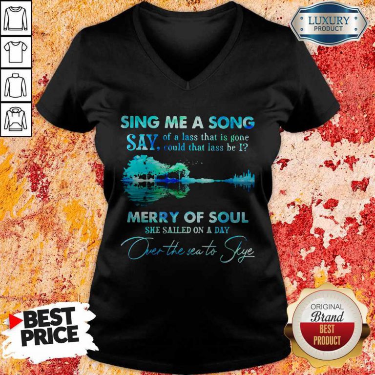 Pretty Sing Me A Song Say Merry Of Soul River V-neck