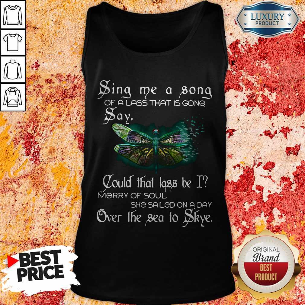 Sina Me A Sona Of A Lass That Is Gong Say Butterfly Tank Top