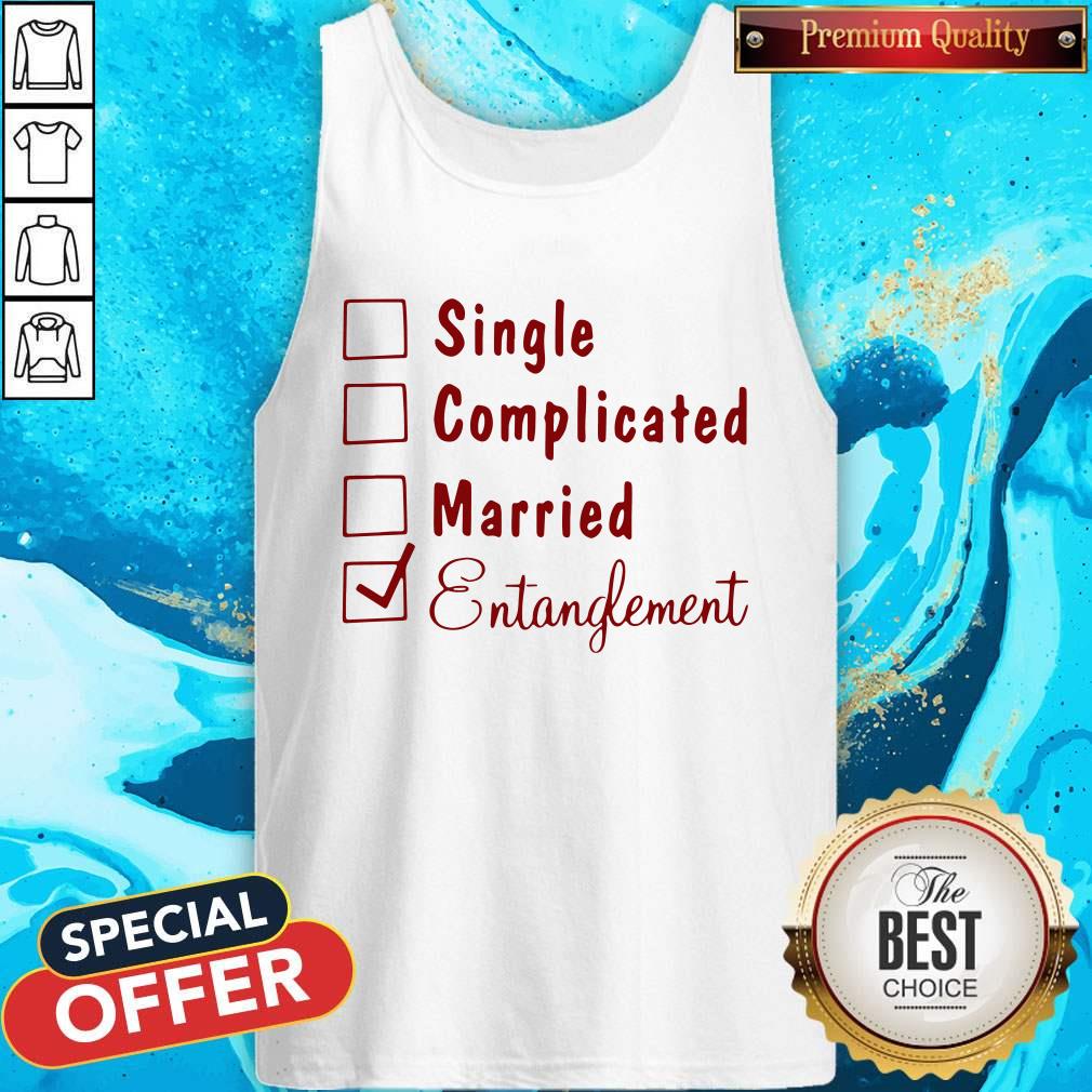Single Complicated Married Entanglement Tank Top