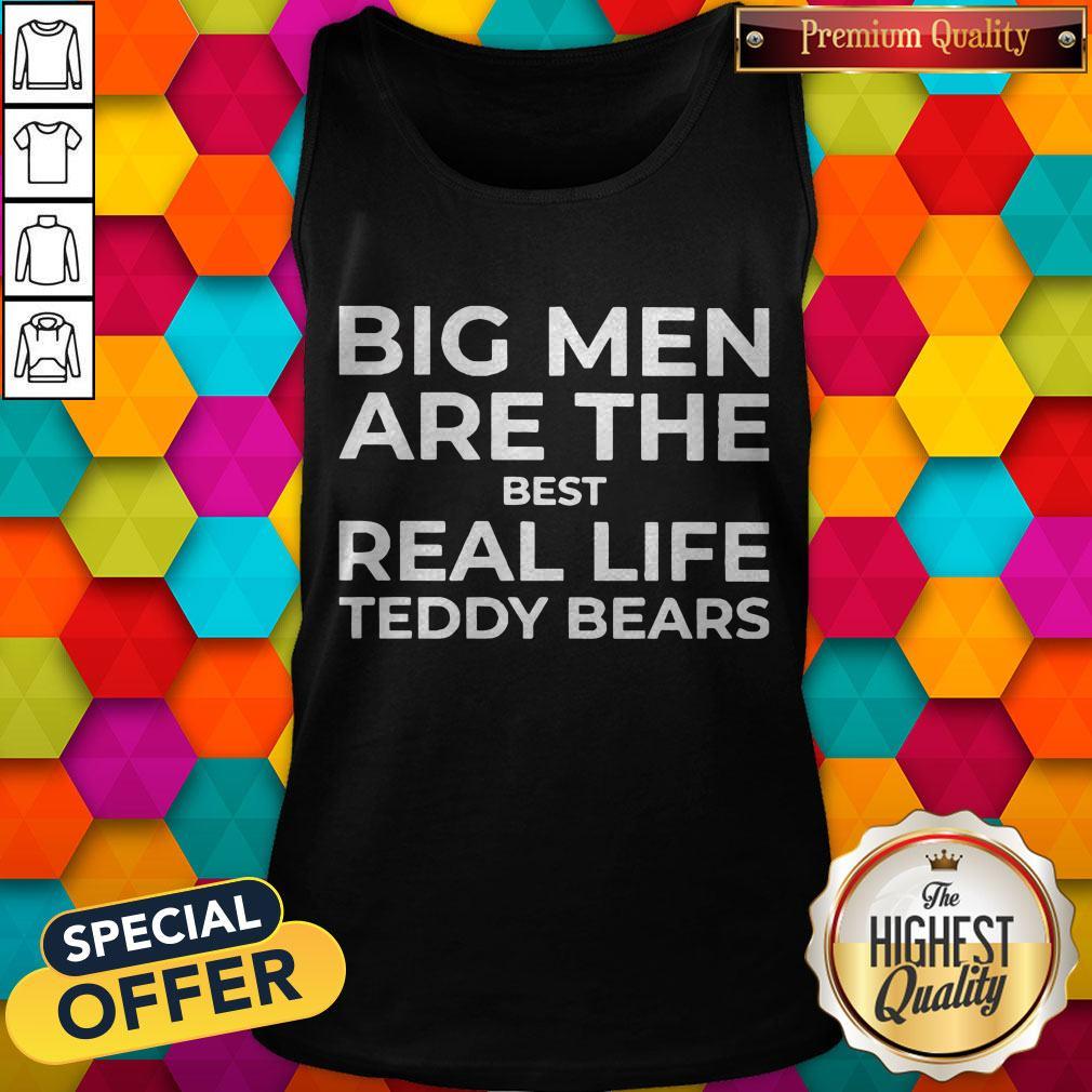 Top Big Men Are The Best Real-life Teddy Bears Tank Top