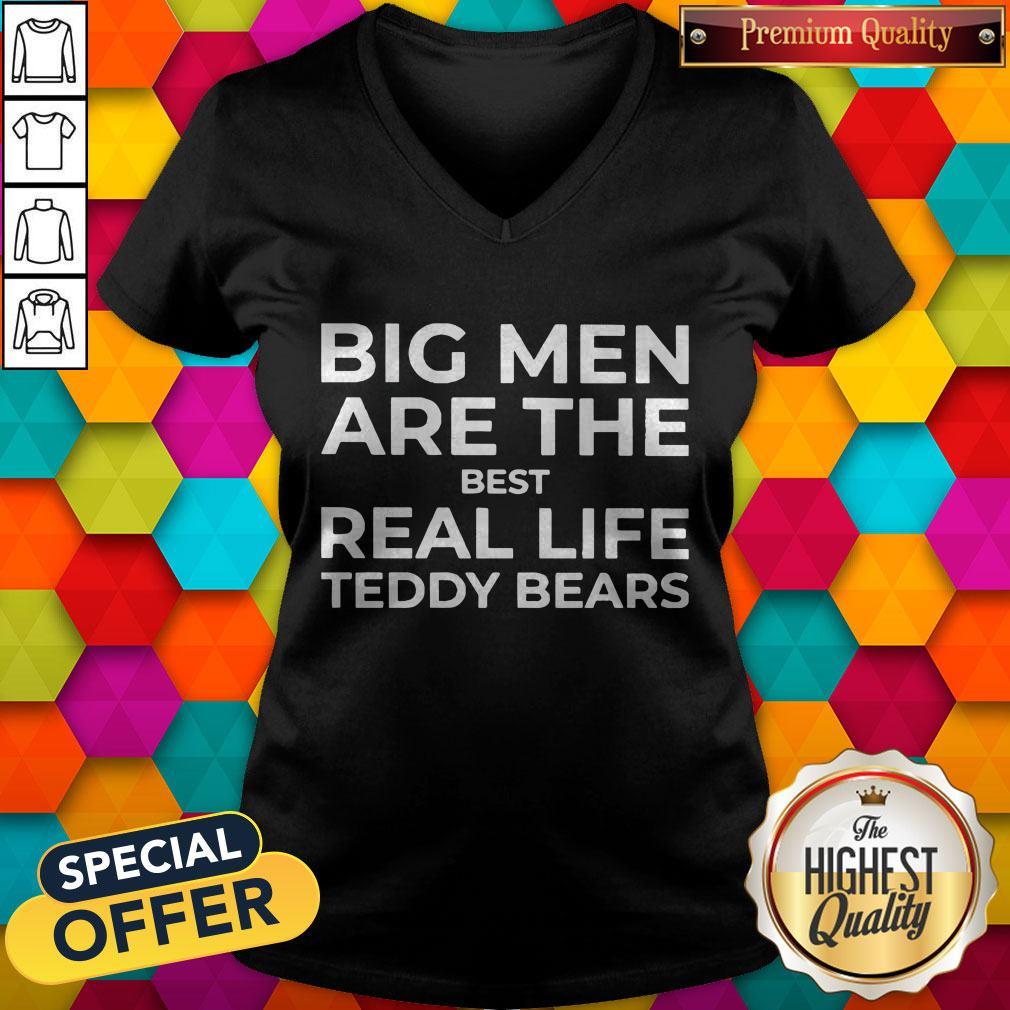 Top Big Men Are The Best Real-life Teddy Bears V-neck