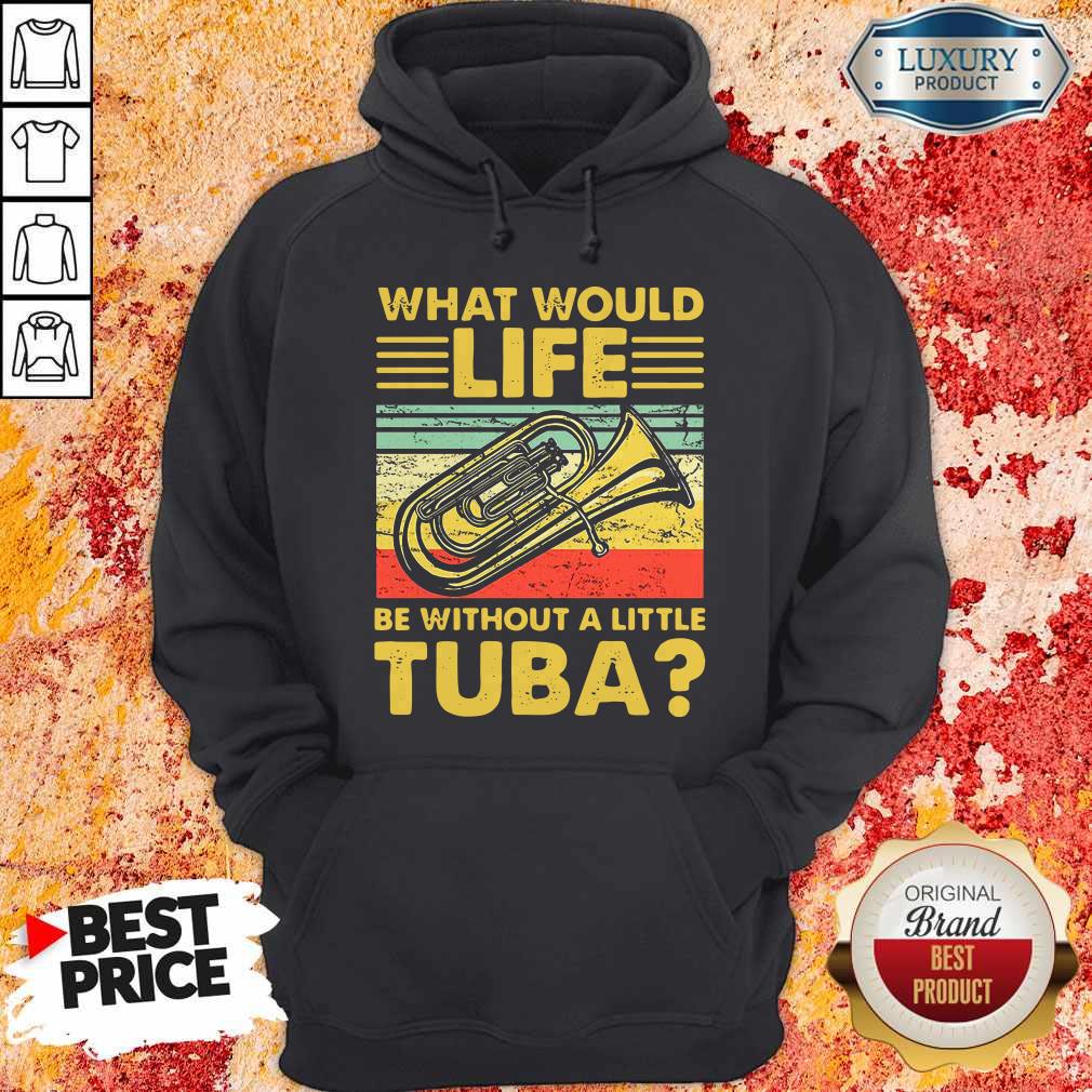 Top What Would Life Be Without A Little Tuba Hoodie