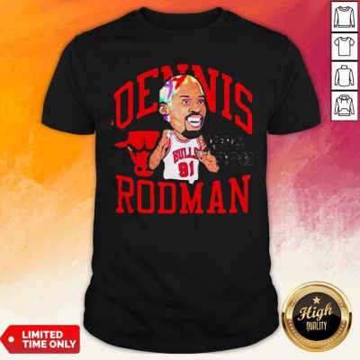 91 Dennis Rodman Chicago Bulls 1986 2011 Shirt