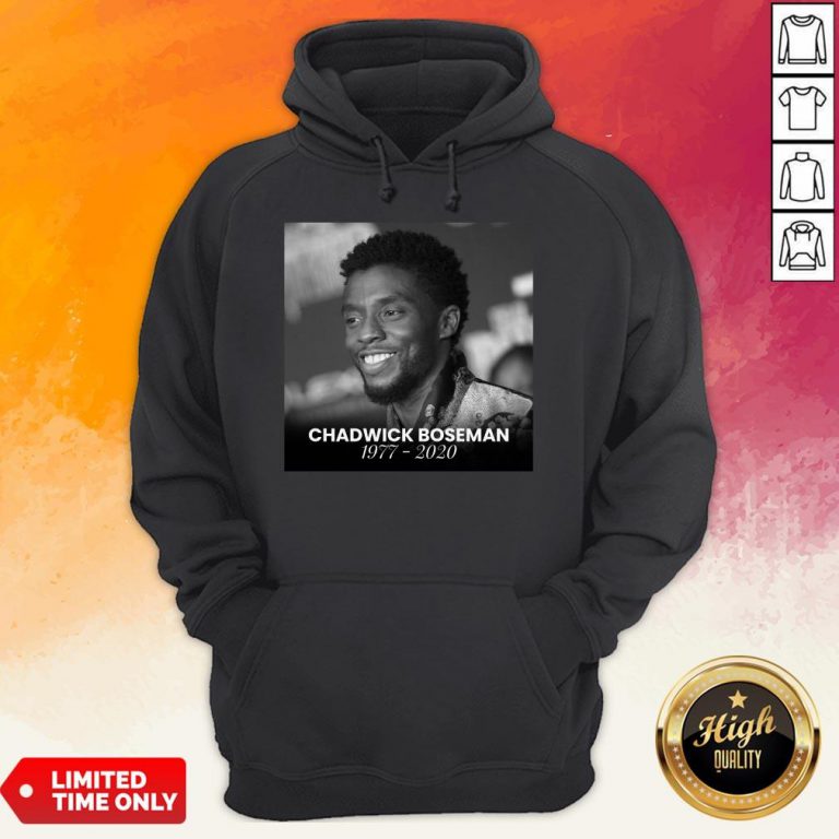 King T’Challa To Life In Black Panther Chadwick Boseman Hoodie