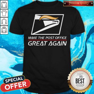 Logo USPS Make The Post Office Great Again Shirt