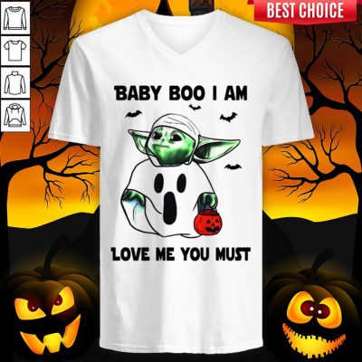 Baby Boo I Am Love Me You Must Halloween V-neck