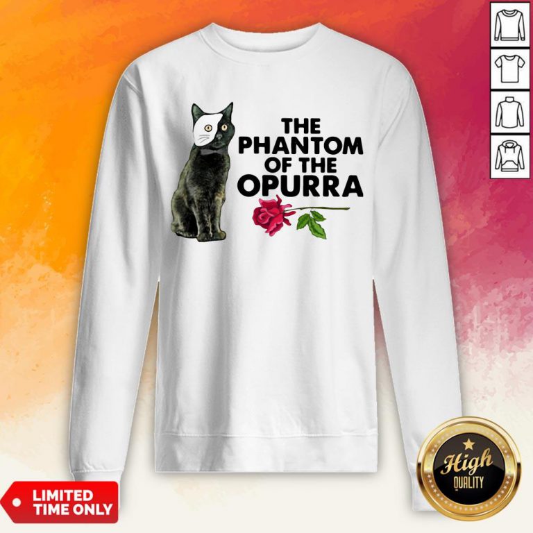 Cat The Phantom Of The Opra Sweatshirt