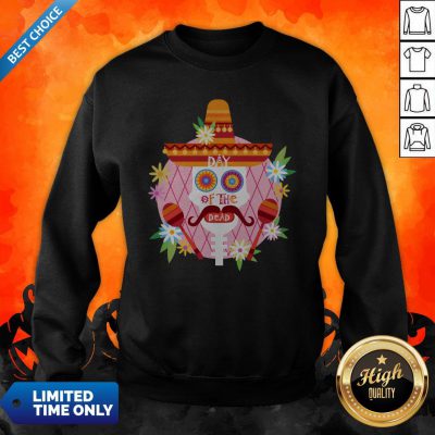 Day Of The Dead Sugar Skull Mexican Holiday Sweatshirt