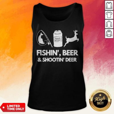 Fishin Beer And Shootin Deer 2020 Tank Top