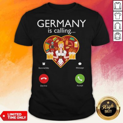 Germany Is Calling Funny Beer Lover Oktoberfest T-Shirt