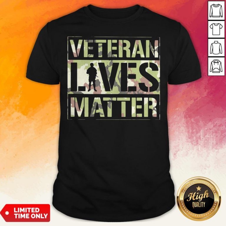 Good Veteran Lives Matter Classic ShirtGood Veteran Lives Matter Classic Shirt