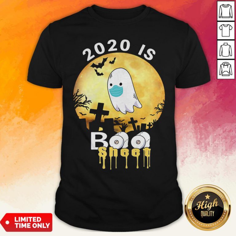 Halloween 2020 Is Boo Sheet Ghost Moon Shirt