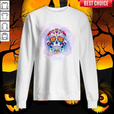 Happy Dia De Los Muertos Day Dead Sugar Skull Sweatshirt