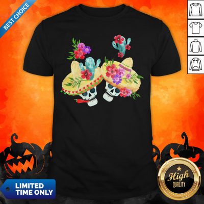 Happy Mexican Holiday Sugar Skull Day Of Dead Shirt