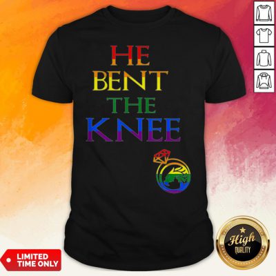 He Bent The Knee Gay And Lesbian Lgbt Wedding Bachelor Party Shirt