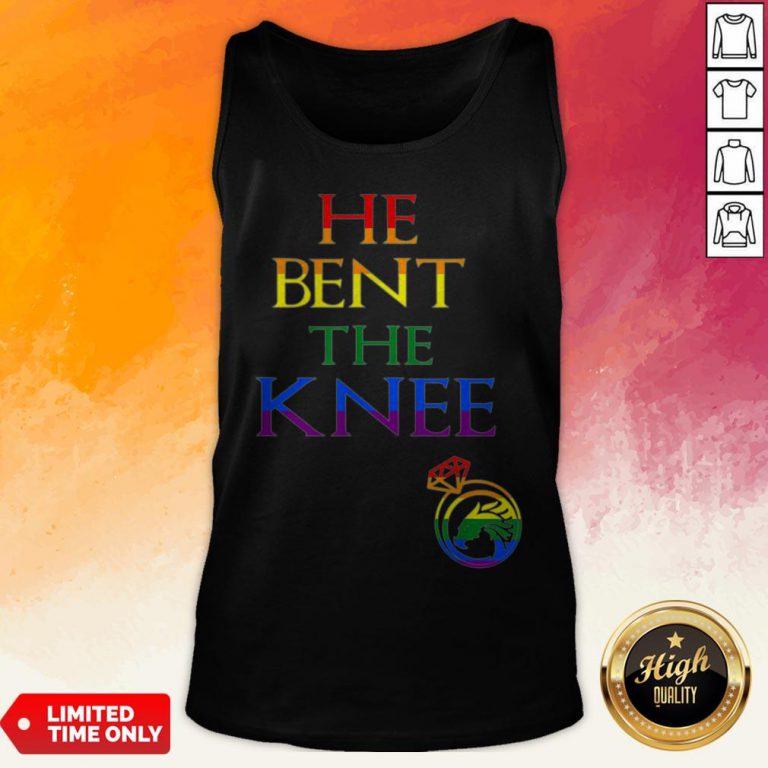 He Bent The Knee Gay And Lesbian Lgbt Wedding Bachelor Party Tank Top