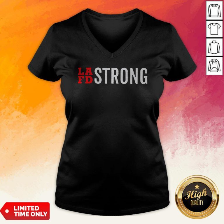 Hot Trend LAFD Strong V-neck