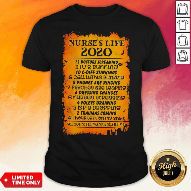 Nurses Life 2020 12 Doctors Screaming Shirt