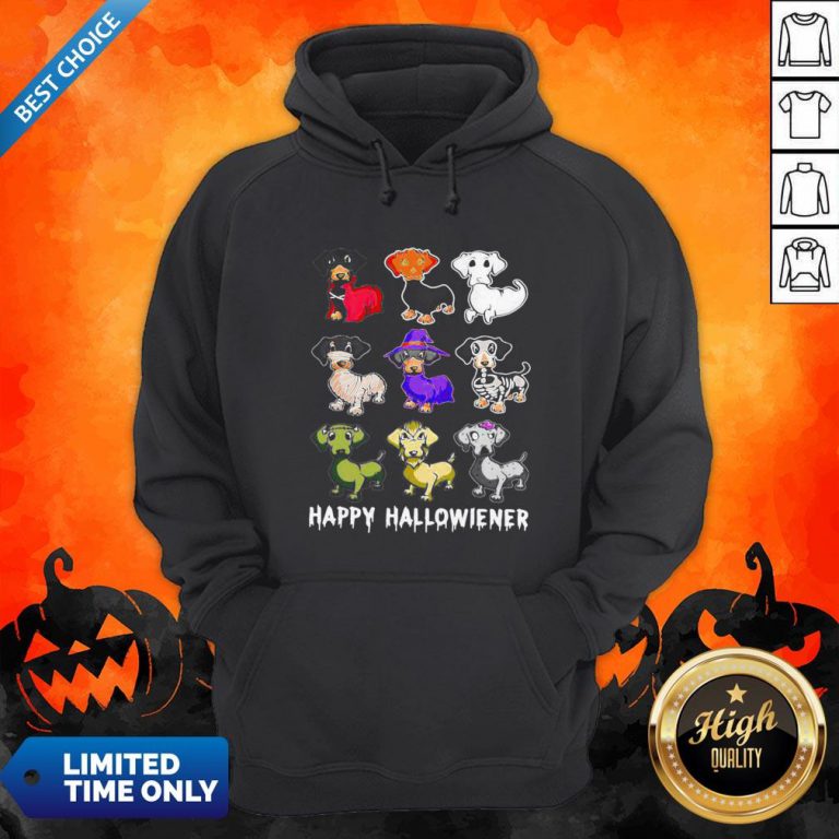 Official Dachshund Happy Halloween Hoodie