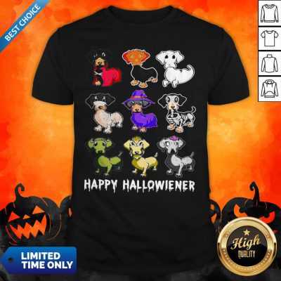 Official Dachshund Happy Halloween Shirt