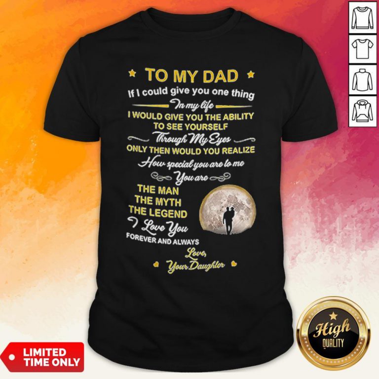 Official To My Dad Coffee Mugn Shirt