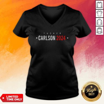 Official Tucker Carlson 2024 V-neck