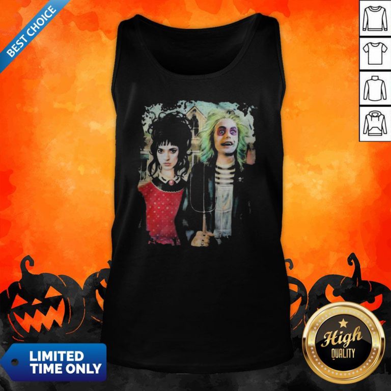 Perfect Halloween Haunted House Poster Tank Top