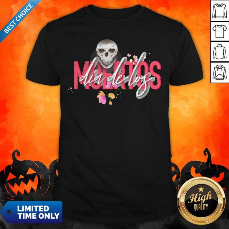 Skull Simple Dia De Los Muertos Day Dead Shirt