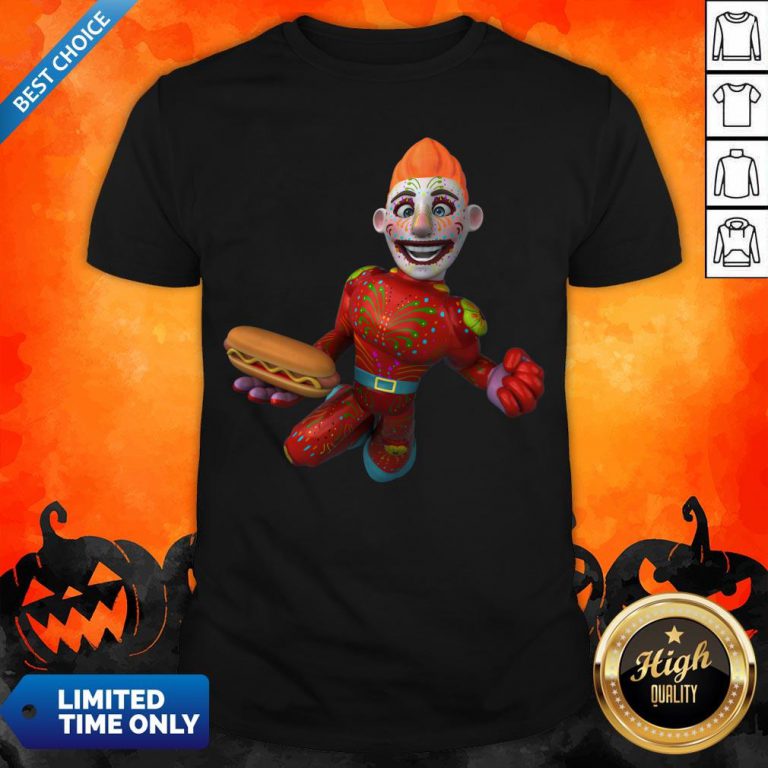 Sugar Skull Boy Hotdog Happy Dia De Muertos Mexican Holiday Shirt