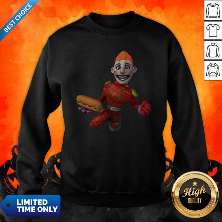 Sugar Skull Boy Hotdog Happy Dia De Muertos Mexican Holiday Sweatshirt