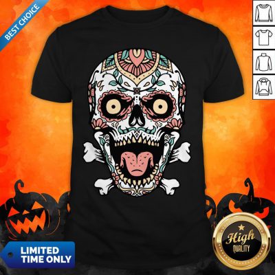 Sugar Skull Dia De Muertos Day Dead Halloween Shirt