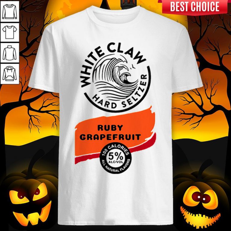 White Claw Hard Seltzer Ruby Grapefruit Halloween Costume Shirt