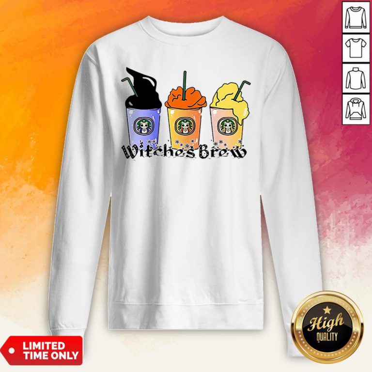 Witches Brew Hocus Pocus Coffee Halloween Sweatshirt